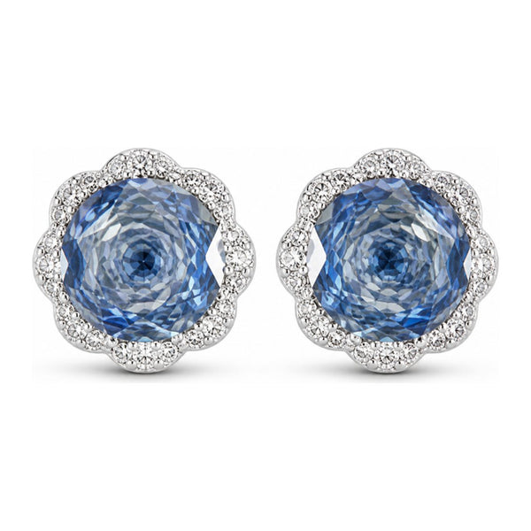 Aro zirconia azul