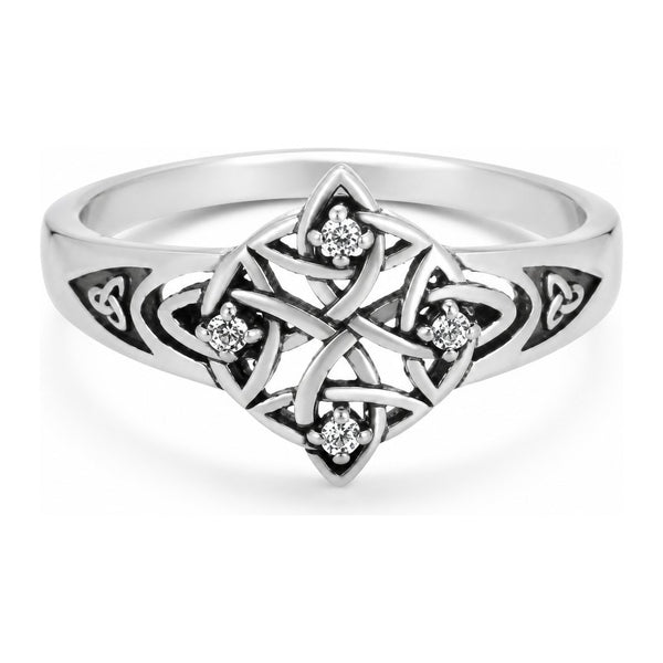 Anillo titanio nudo celta