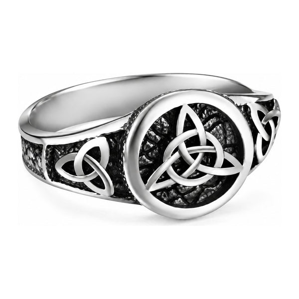 Anillo titanio nudo celta G