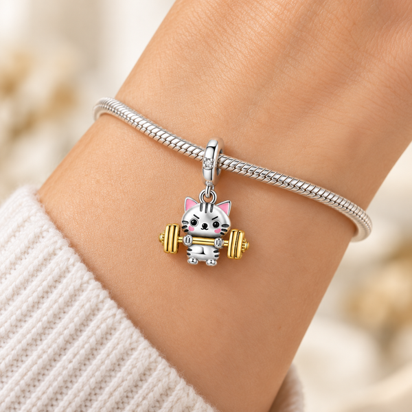 Charm 925 gato